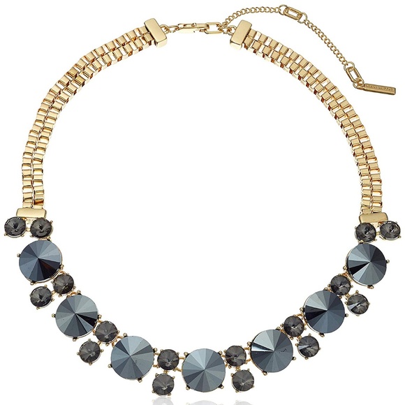 Kenneth Cole Jewelry - NWT Kenneth Cole Gold & Blue "Hematite" Necklace